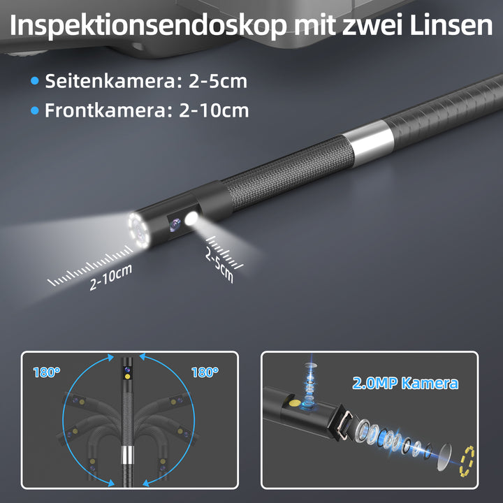 Doppellinsen-Endoskop