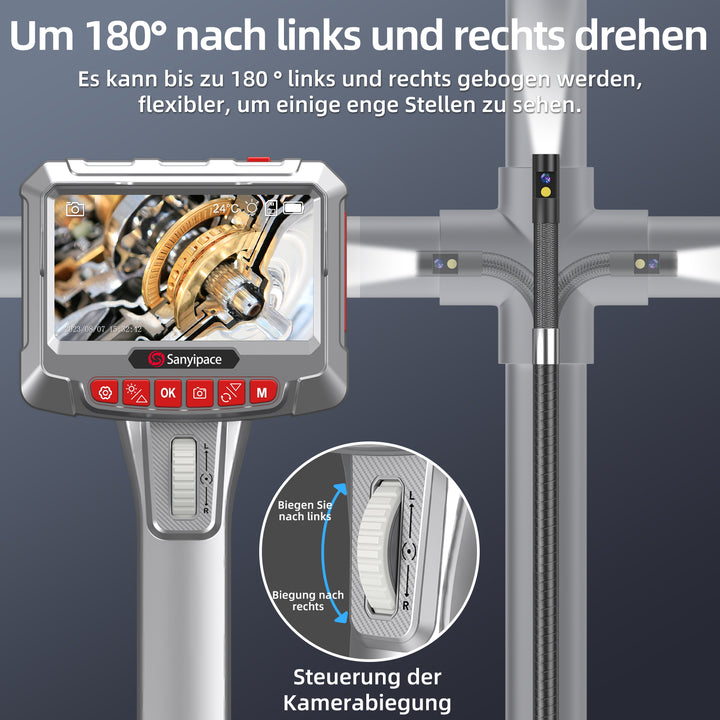 Zwei-Wege-180°-Lenklinse